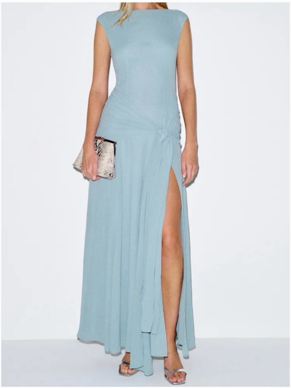 Reformation Vicente Dress in Zephyr
